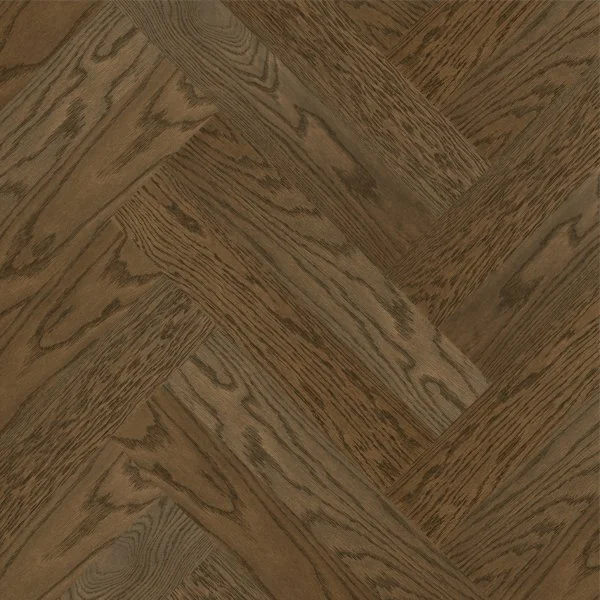 Паркетная доска Quartz Parquet Английская Ёлка Дуб Брауни 33-413 в Сыктывкаре