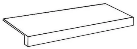 Керамогранит Italon Миллениум Блэк 33*160 ступень фронт в Сыктывкаре