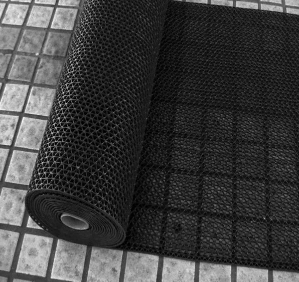 Грязезащитное рулонное покрытие ЗигЗаг Черный 5 мм (0,9 м) Китай в Сыктывкаре