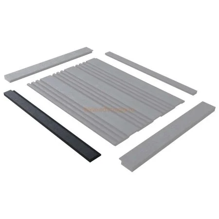 Финишный молдинг LF124A BK114K правый декорированный (42х12х2700мм) в Сыктывкаре