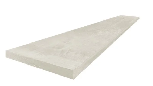 Керамогранит Coliseum Экспо Уайт Ступень угловая левая (Натуральный, 33х60) в Сыктывкаре