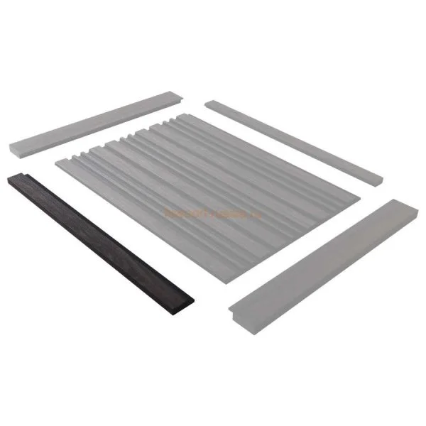 Финишный молдинг LF124A BR395K правый декорированный (42х12х2700мм) в Сыктывкаре