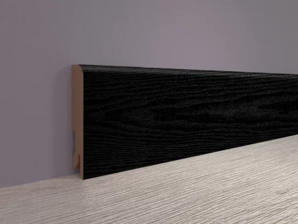 Плинтус MDF Bonkeel 24033 Чёрное Дерево (80х16х2400 мм) в Сыктывкаре