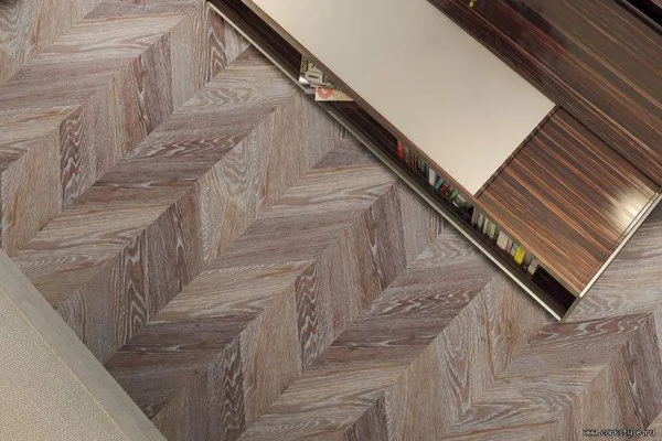 Пробковое покрытие CorkStyle Chevron Brown (1235*305*6 мм) HC в Сыктывкаре