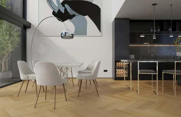 Паркетная доска Quartz Parquet Английская Ёлка Дуб Тоскана 33-407 в Сыктывкаре