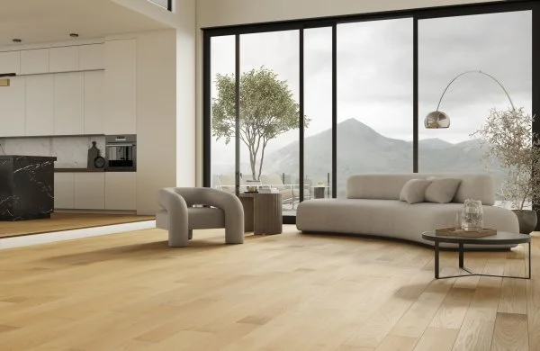 Паркетная доска Quartz Parquet Классик 5 мм Дуб Медовый Раф 463 в Сыктывкаре