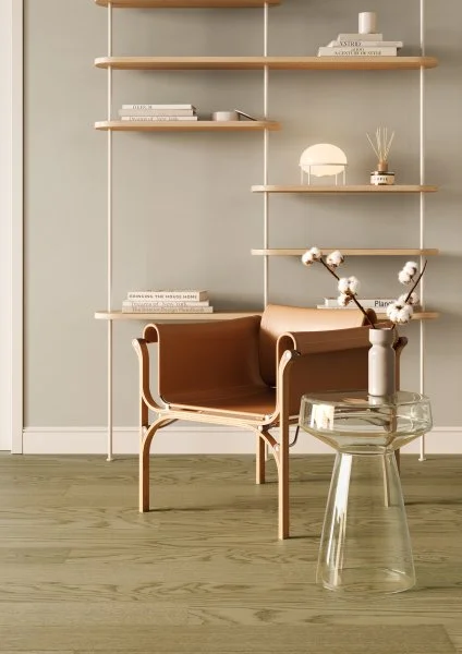 Паркетная доска Quartz Parquet Классик 5 мм Дуб Флэт Уайт 1258-55 в Сыктывкаре