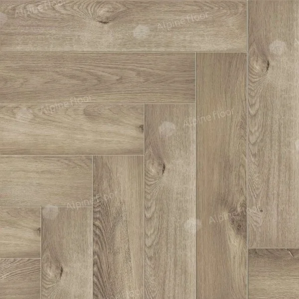Кварц-виниловая плитка Alpine Floor Parquet Дуб Натуральный Отбеленный ЕСО 16-5 2.5 мм. 43 класс в Сыктывкаре