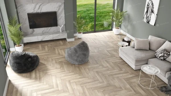 Кварц-виниловая плитка Alpine Floor Parquet Дуб Натуральный Отбеленный ЕСО 16-5 2.5 мм. 43 класс в Сыктывкаре