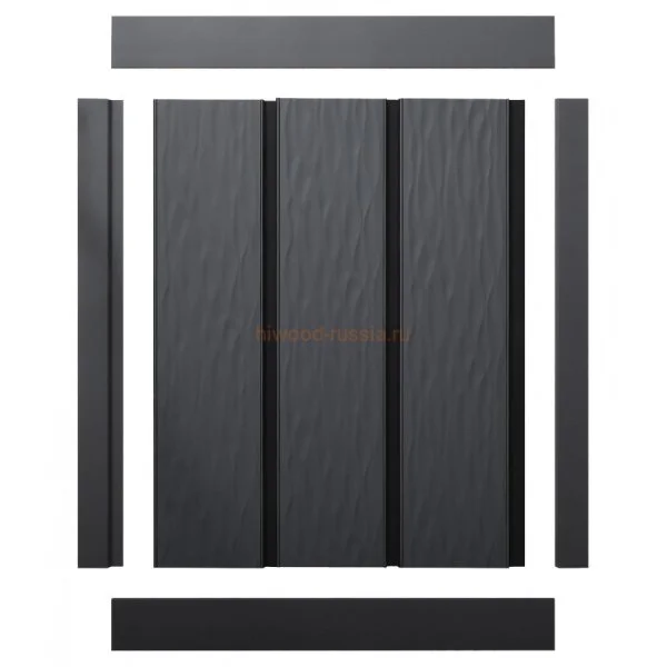 Финишный молдинг LF124A GR15K правый декорированный (42х12х2700мм) в Сыктывкаре