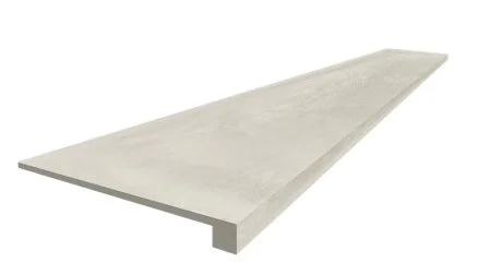 Керамогранит Coliseum Экспо Уайт Ступень фронтальная (Натуральный, 33х60) в Сыктывкаре