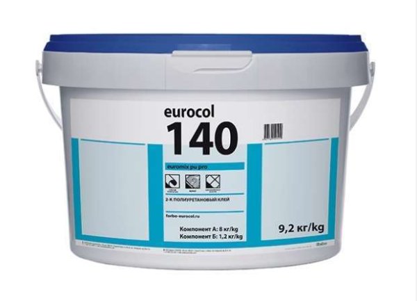 Клей Forbo 140 EUROMIX PU EXTRA морозостойкий 2К PU PRO 9,2 кг в #REGION_NAME_DECLINE_PP#