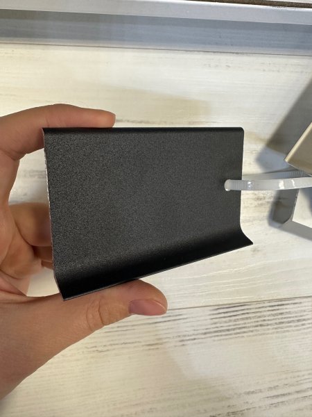 Алюминиевый плинтус Bonkeel ПЛ80 515л Черный (78,5х11,2х2500мм) в #REGION_NAME_DECLINE_PP#